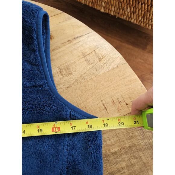 L.L Bean High Pile Fleece Vest Women’s Size XS Blue Outdoors Hiking Pockets - Picture 9 of 12